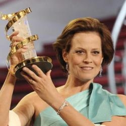 Hommage à Sigourney Weaver au Palais des Congrès