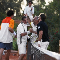 Le tennis en fête à La Mamounia de Marrakech