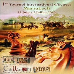 1er tournoi des echecs à Marrakech