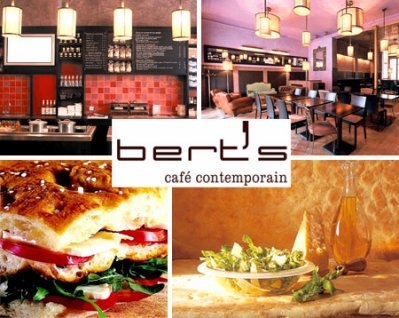 Bert's café contemporain